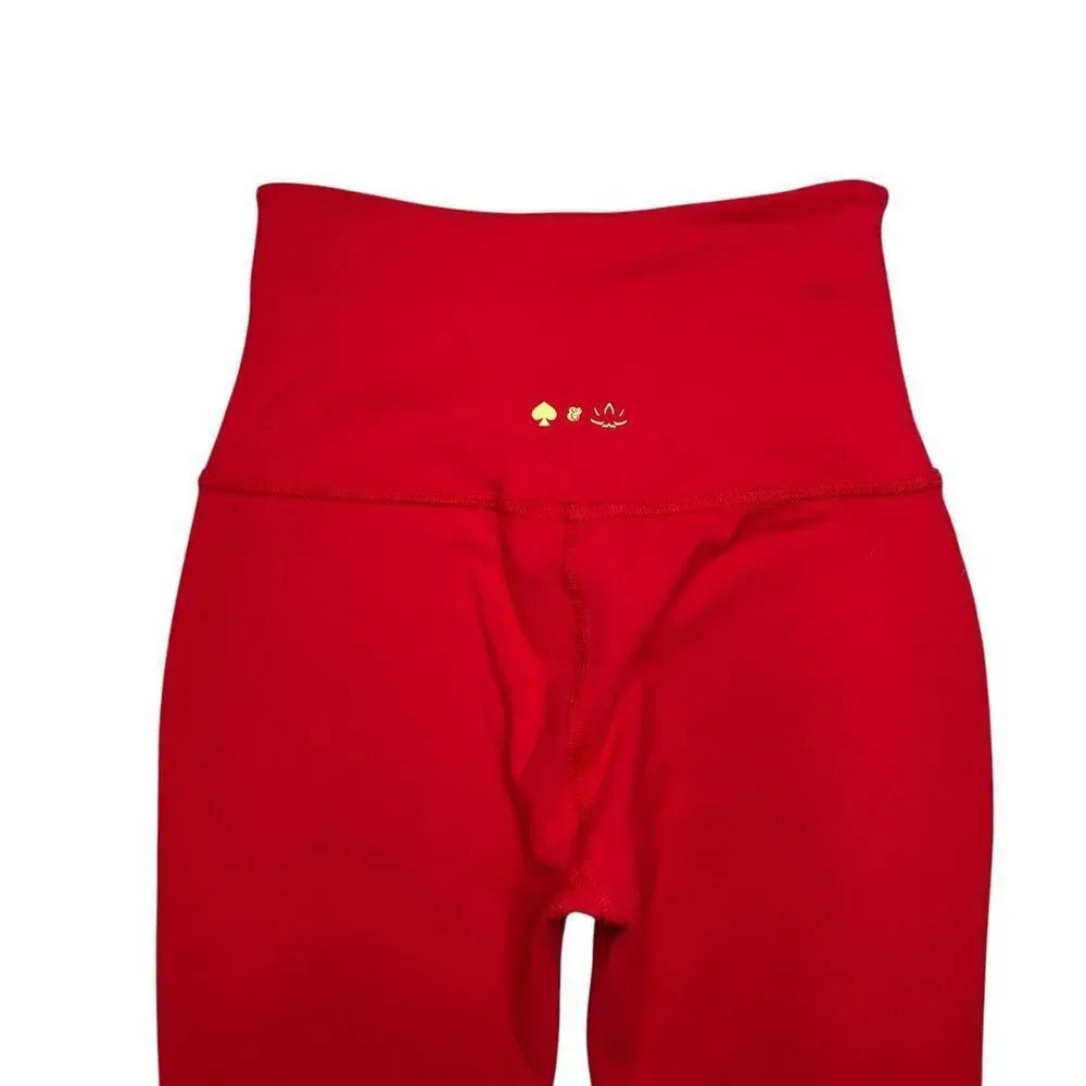 Kate Spade New York Leggings‎ Women's Size XS Red Beyond Yoga Capri Tights